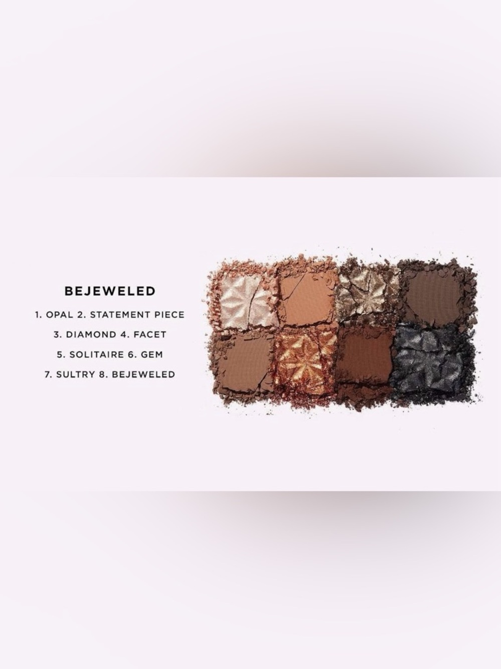 NIB~Tarte Limited Edition Bejeweled Eyeshadow Palette~Retail Value $54-$56 - Picture 4 of 6
